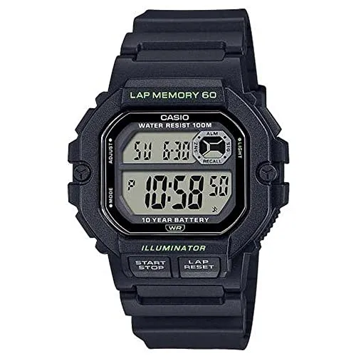 Casio Analog WS-1400H-1AVEF, Schwarz