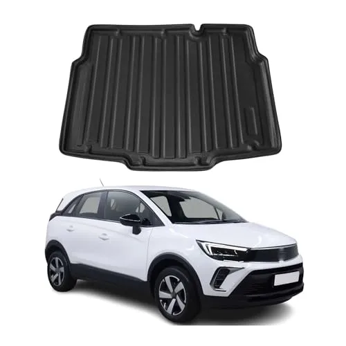 OMAC Kofferraummatte für Opel Crossland 2021-2025 - Fahrzeugspezifische Kofferraummatte aus TPE, wasserdicht und rutschfest für optimalen Schutz und einfache Reinigung. Ideal für den Innenraum Ihres Opel Crossland.