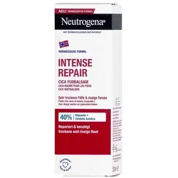 Neutrogena Intense Repair Cica Fußbalsam - Medizinische Körperpflege, regeneriert und beruhigt trockene Füße mit wertvollem Centella Asiatica Extrakt für intensive Pflege.