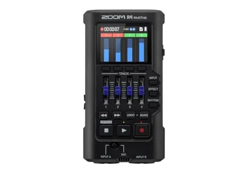 Zoom R4 MultiTrak - Mehrspurrecorder, kompakte Bauweise für professionelle Aufnahmen unterwegs