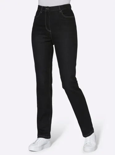 Sieh an! Bequeme Jeans Jeans komfortabel mit elastischem High-Waist-Bund