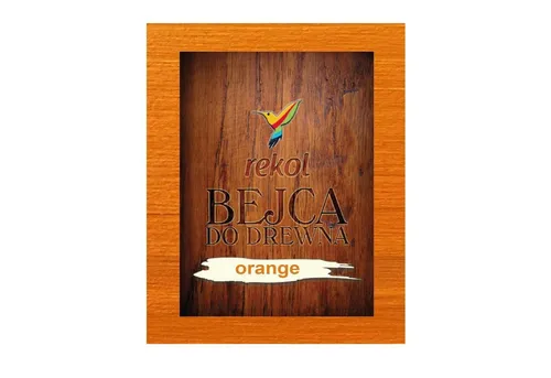 rekol Kreativset Holzbeize Möbelbeize Trockenbeize Beize Pulverbeize f. 2-3m², (1 Tüte á 18g), orange