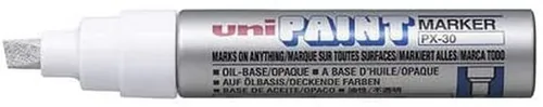 uni-ball Permanent-Marker PAINT (PX-30) Strichstärke: 4,0 - 8,5 mm silber