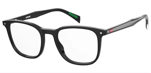 Levi’s LV 5064 Herren-Brille - Stilvolles Acetat-Gestell - Brillen | Hochwertige Vollrand-Brille mit eckigem Design aus Acetat für einen modernen Look.