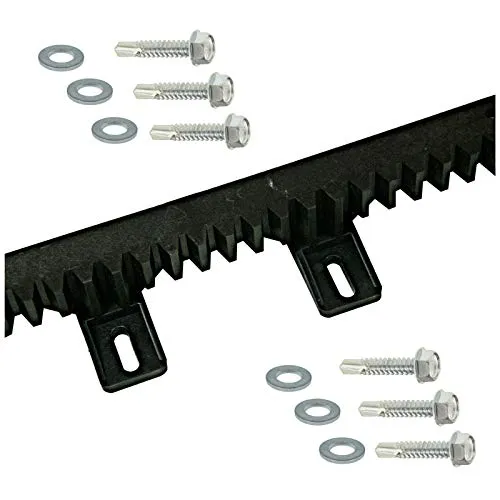 STRONG Zahnstange 1,0m lang Schiebetore Antrieb max 700kg Nylon Modul4 M4