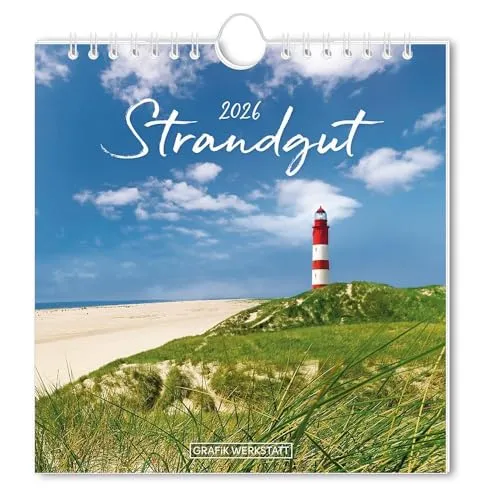 Postkartenkalender 2026 Strandgut: Postkartenkalender