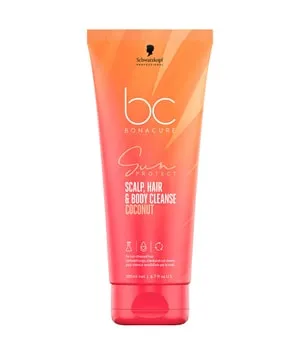 Schwarzkopf Professional BC Bonacure Sun Protect 3 in 1 Scalp, Hair & Body Cleanse Haarshampoo 200 ml