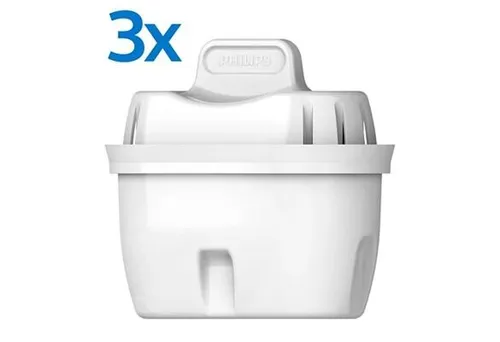 Philips Micro X-Clean + Softening Wasserfilter-Kartuschen 1 Pack = 3 St. - Zubehör für Kaffeemaschinen, sorgt für optimalen Kaffeegenuss durch verbesserte Wasserqualität und verlängert die Lebensdauer Ihrer Maschine.