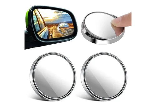 LuxusKollektion Autospiegel 2er Set Toter-Winkel Autospiegel 360° einstellbar HD konvex Auto