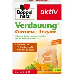 Produktbild Doppelherz aktiv Verdauung Curcuma+Enzyme Kapseln 30 St