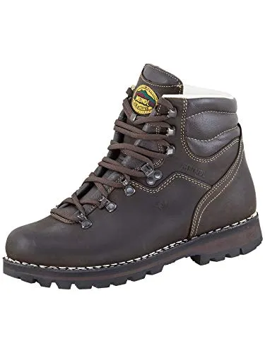 Meindl Caracas GTX Herren Schuh dunkelbraun - 43 - Wanderschuhe mit GORE-TEX®-Technologie, wasserdicht und ideal für Freizeitaktivitäten sowie genussvolle Wanderungen.