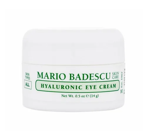 Mario Badescu Hyaluronic Eye Cream - Augencreme für alle Hauttypen, spendet intensive Feuchtigkeit und reduziert feine Linien für einen strahlenden Blick.