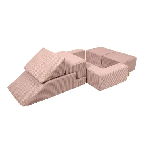 MEOWBABY Modulares Sofa für Kinder in pink von MEOWBABY