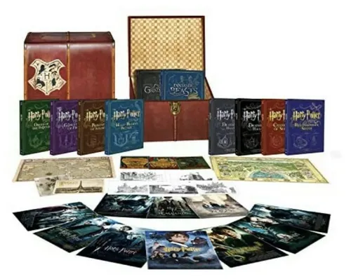 Wizarding World Collection: Harry Potter & Phantastische Tierwesen Koffer Ovp - Box Set mit 10 Blu-rays, limitierte Jubiläumsausgabe für alle Harry Potter und Phantastische Tierwesen Fans - perfekt zum Sammeln!