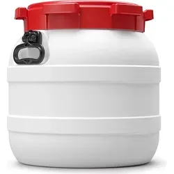 CurTec 42 Liter Weithalsfass Schraubdeckelfass in rot von CurTec