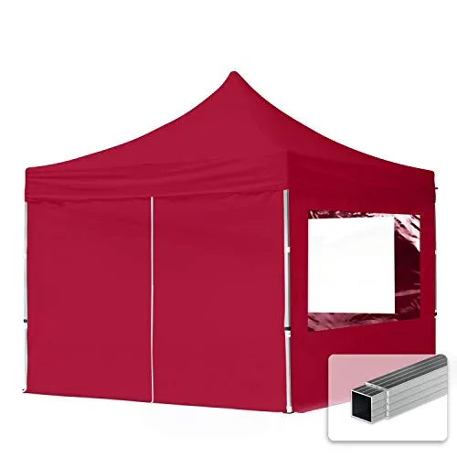 TOOLPORT Faltpavillon 3x3m in rot von Toolport
