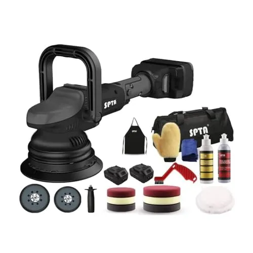 SPTA 18V Exzenter Poliermaschine – Kabellos und leistungsstark