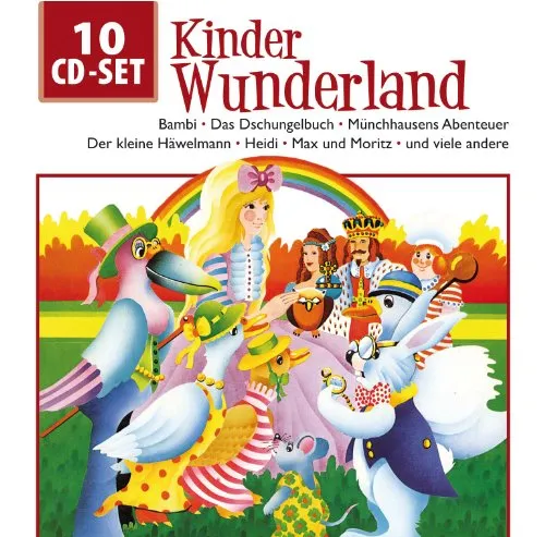 Kinder Wunderland-Die Hörspielbox für Zuhause und die Reise