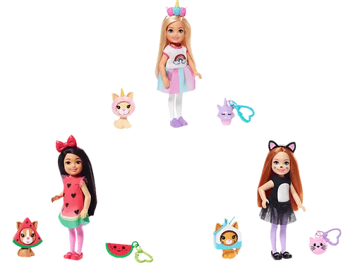 BARBIE Chelsea Kostüm Puppen Sortiment