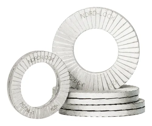 Nord-Lock Scheiben Stahl Zinklamit NL14sp - 1535 (4 Paar) von Nord-Lock