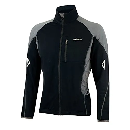 Airtracks Herren Winter Fahrradtrikot Langarm Pro-T - Warm & Atmungsaktiv - Radsport-Trikots für Herren, ideal für kalte Tage mit optimalem Wärmeschutz dank angerauter Innenseite und atmungsaktivem Material.