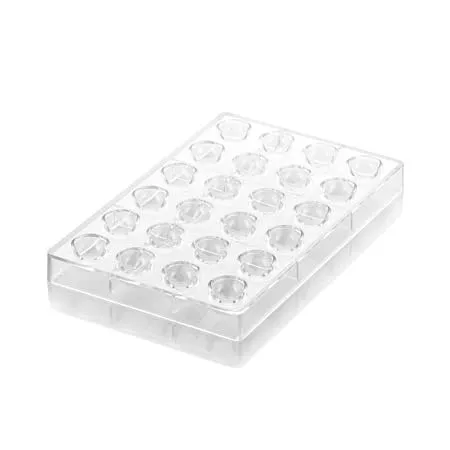 Silikomart | Bolla P, Schokoladenform aus Tritan, Verpackung mit 1 Form, Maße 40 x 25 cm h 14 mm