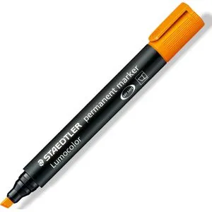 Staedtler Permanentmarker Lumocolor 350-4, Strichbreite 2 - 5 mm, orange