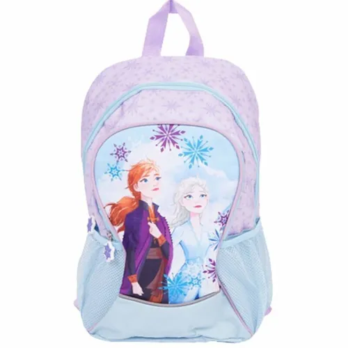 Disney Die Eiskönigin Elsa Anna Rucksack für Mädchen - Mittelgroßer Rucksack mit verstellbaren Trägern, ideal für Schule und Freizeit. Hergestellt aus 100% Polyester mit einem bezaubernden Motiv für kleine Fans.