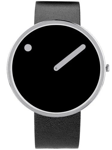 PICTO Quarzuhr Picto 43370-4120S Black Unisex 40mm