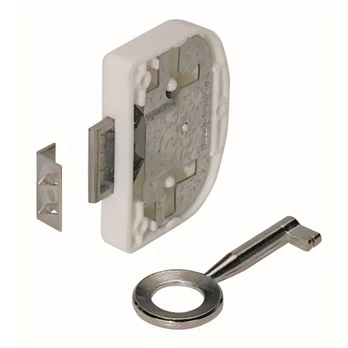 HETTICH Aufschraubschloss, 20mm, Kunststoff, weiß von Hettich