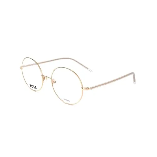 Hugo Boss BOSS 1397 000 ROSE GOLD Brille für Damen - Verschreibungspflichtige Brillenfassung aus edlem Roségold, inklusive Schutzetui – ideal für stilbewusste Frauen.