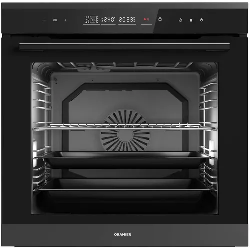 Oranier Pyrolyse Einbauofen EBP820 autark 14 Funktionen Touch Teleskopvollauszug