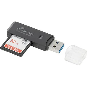 MediaRange MRCS507 Multi-SD, MultiMediaCard-Kartenleser schwarz