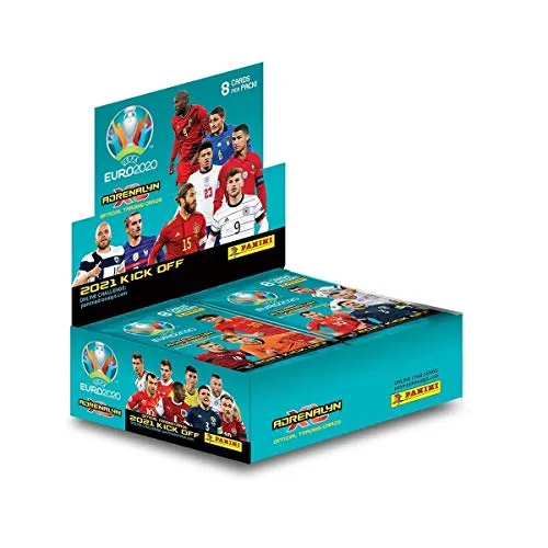 Panini Adrenalyn XL UEFA EURO 2020 - 2 Display mit 24 Tüten - OVP Trading Card Packs, exklusive Sammlung von Fußball Trading Cards zur UEFA Euro 2020, ideal für Sammler und Fans!