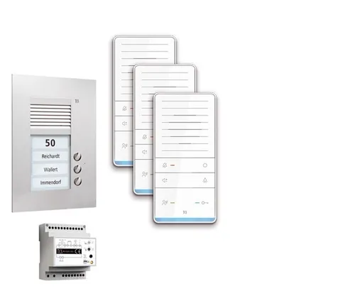 TCS PAUF031/001 audio:pack Unterputz für 3 Wohneinheiten