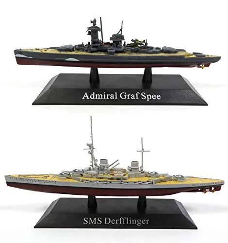 OPO 10 Los mit 2 Kriegsschiffen 1/1250: SMS DERFFLINGER + Admiral GRAF SPEE (WS13 + WS03)