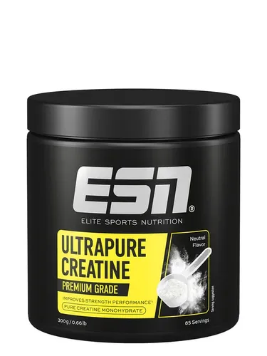 ESN Ultrapure Creatine Monohydrate 250g - Protein Shakes & Muskelaufbau, hochreines Kreatin für maximale Leistungssteigerung und Muskelzuwachs im Training.