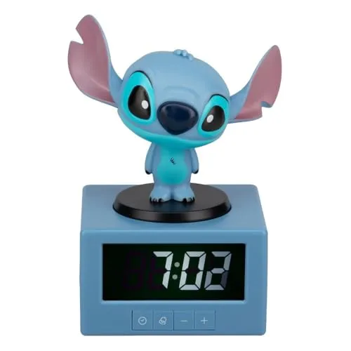 Stitch Icon Alarm Clock in blau von Paladone