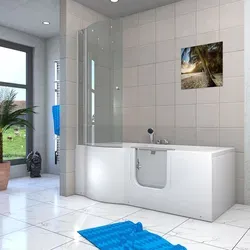 Produktbild Seniorendusche und Badewanne mit Tür S12D-EH-R-EC 85x170cm