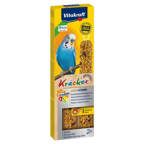 Vitakraft Kräcker® Multi Vitamin 2er 60 g für Vögel, NEU