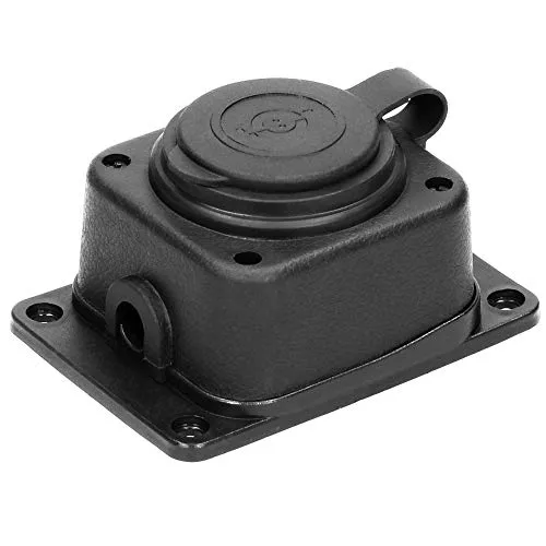 ORNO Werkstatt Schuko Stecker Aussen IP44 - Schlagfest und Wasserdicht - Steckdosen & Zubehör, ideal für den Außenbereich mit IP44 Schutzklasse und schlagfestem, nicht brennbarem Material für höchste Sicherheit.