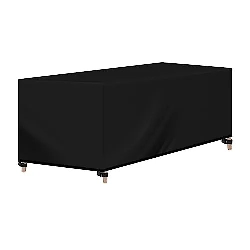 WOLTU Abdeckung für Gartenmöbel 170x95x74 cm - Abdeckhaube aus 420D Oxford-Gewebe, wasserdicht und UV-beständig, bietet optimalen Schutz für Ihre Gartenmöbel das ganze Jahr über.