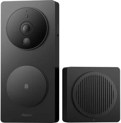 Aqara G4 Smart Video Doorbell - KI-Gesichtserkennung, kompatibel mit Apple HomeKit, vielseitige 2-in-1 Installation für maximale Sicherheit und Komfort