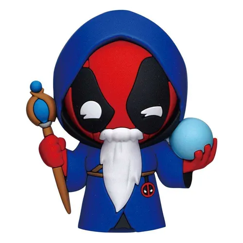 Marvel Relief-Magnet - Deadpool Wizard