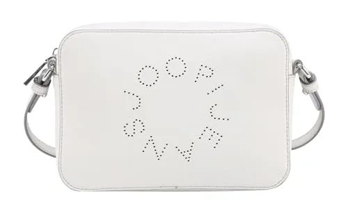 Joop! Giro Cloe Shoulderbag S Lightgrey - Elegante Umhängetasche mit perforiertem Design, ideal für stilvolle Outfits. Maße: 21,5 x 15 x 6 cm.