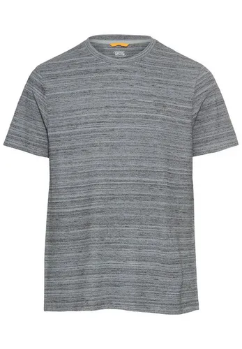 camel active T-Shirt mit Logo Print in Stone Blue L (50/52) - Herren-Shirt aus 80% Baumwolle, atmungsaktiv und pflegeleicht. Perfekt für den lässigen Look mit einem stilvollen Logo Print.