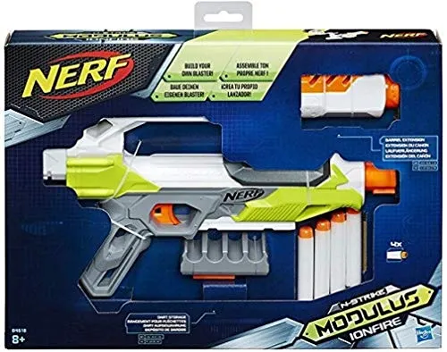 NERF Hasbro B4618EU4 - N-Strike Elite Modulus Ion-Fire, Spielzeugblaster