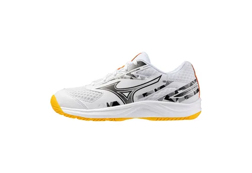 Mizuno STEALTH STAR 3 Jr. - Kinder Handballschuh - Handballschuhe in Größe 38 EU, ideal für junge Sportler, mit atmungsaktivem Obermaterial für optimalen Komfort und Spielperformance.