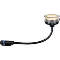 Paulmann Plug & Shine LED Bodeneinbauleuchte Floor - Insektenfreundliches 3er-Set - Lampen für den Außenbereich, energiesparend und ideal für eine insektenfreundliche Gartenbeleuchtung.