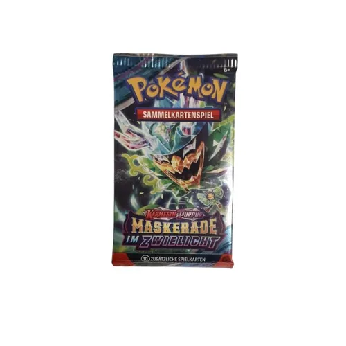 Pokemon Karmesin & Purpur Maskerade im Zwielicht Booster deutsch